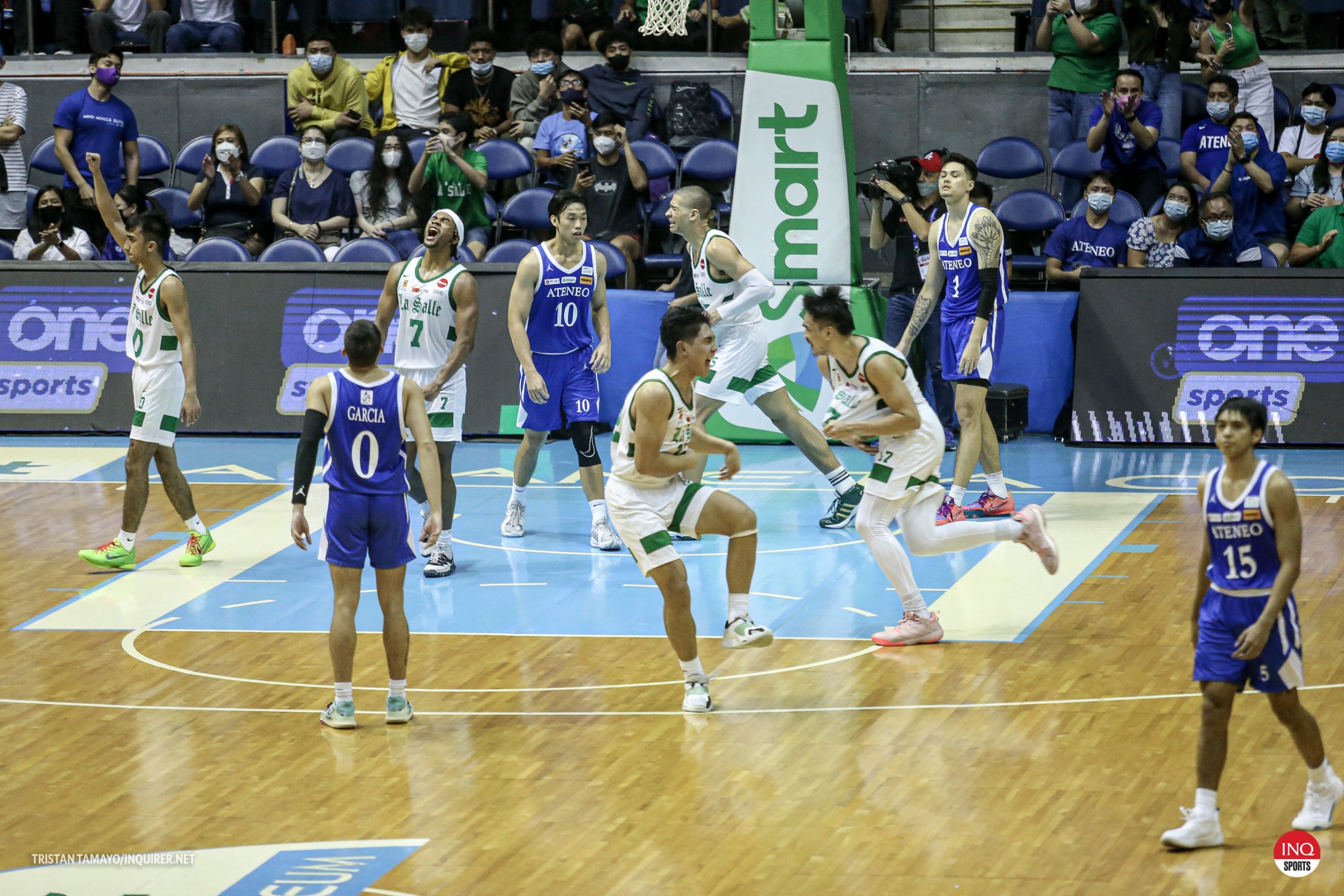 Winston hits clutch pictures as La Salle logs first victory over Ateneo in 5 years