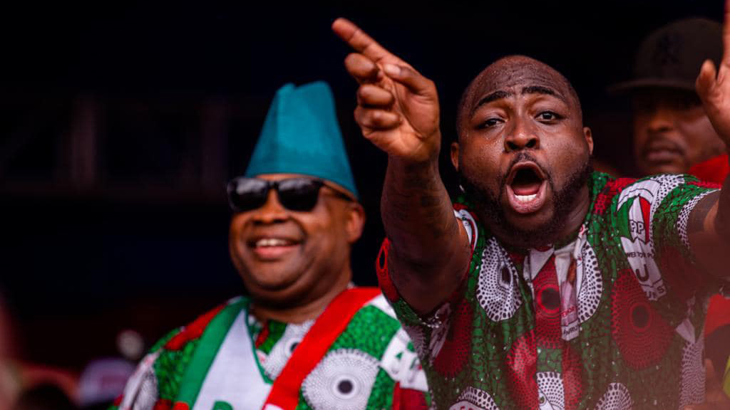 Renowned Nigerian musician Davido celebrated his uncle’s successful completion of the first 100 days as the Governor of Osun State.
